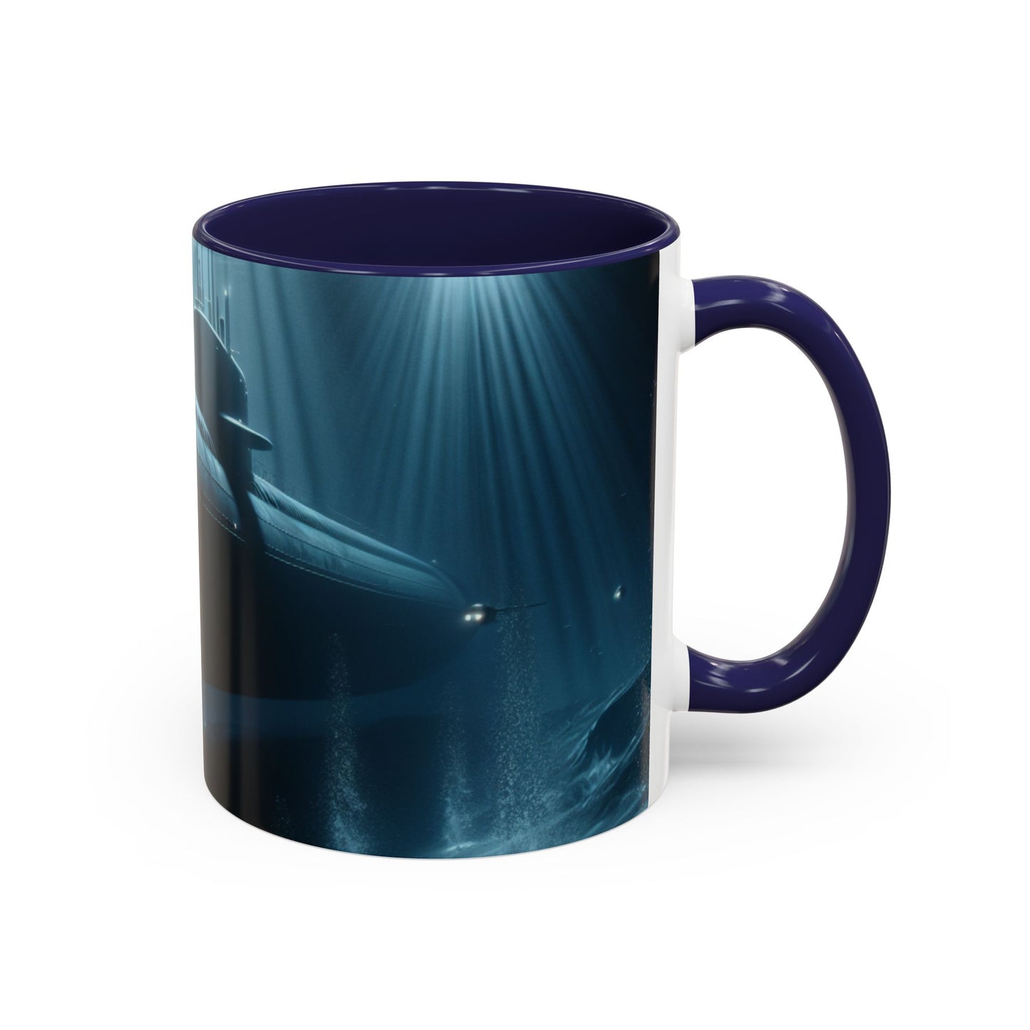 Deep-Sea Adventure Coffee Mug - Ocean Submarine Design