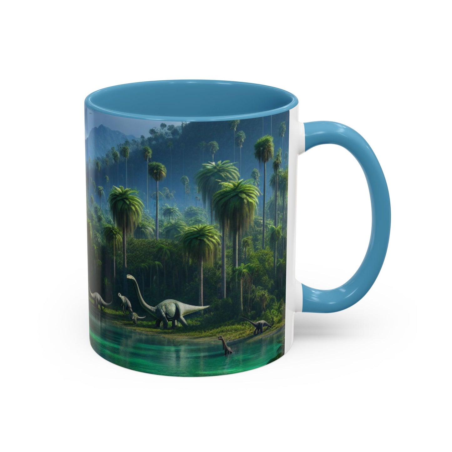 Dinosaur Adventure Coffee Mug - 11 & 15oz Multicolor Drinkware