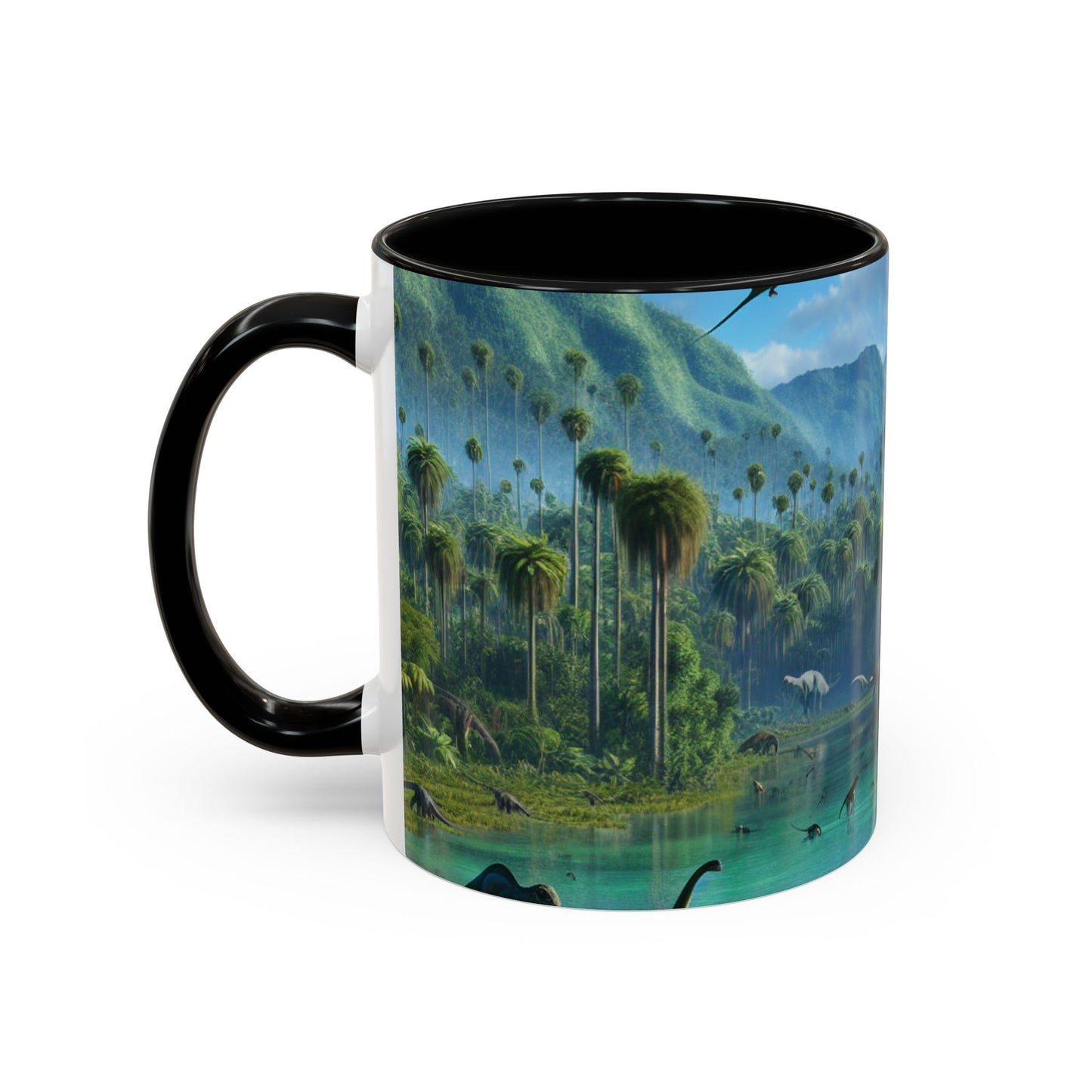 Dinosaur Adventure Coffee Mug - 11 & 15oz Multicolor Drinkware