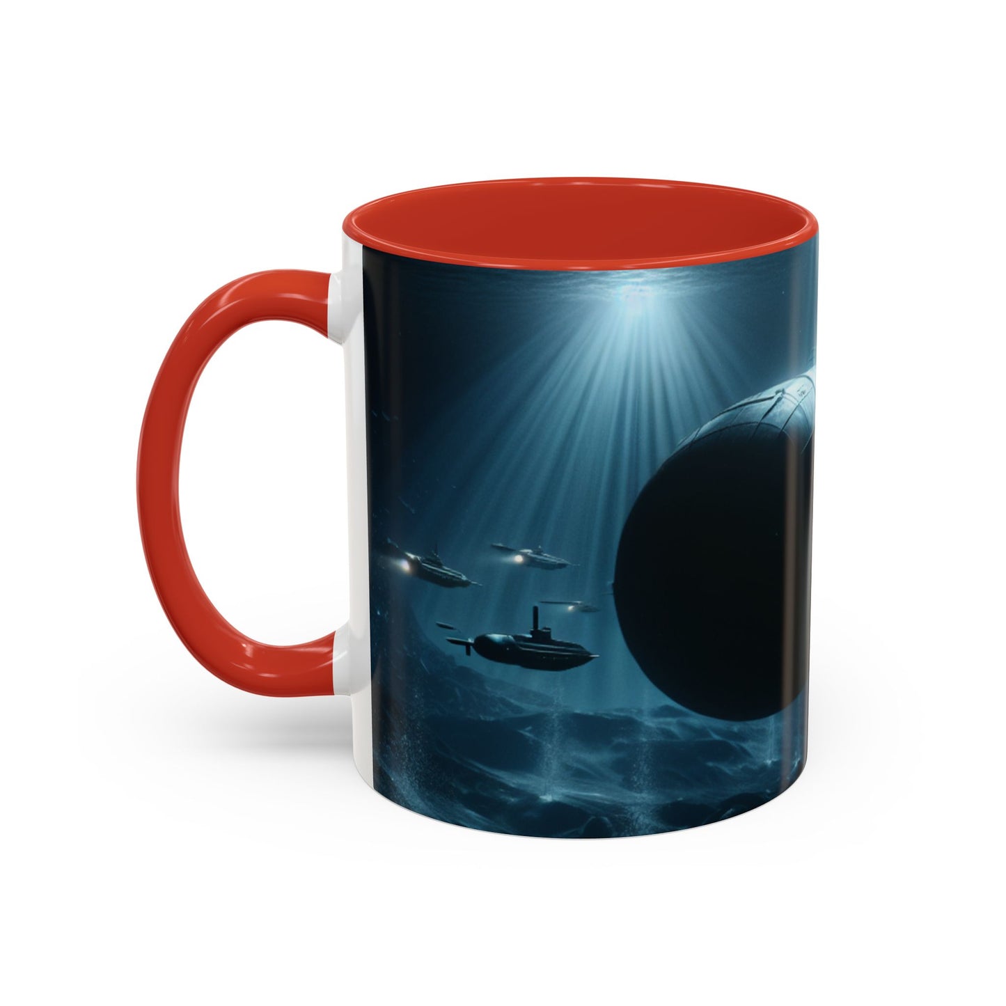 Deep-Sea Adventure Coffee Mug - Ocean Submarine Design