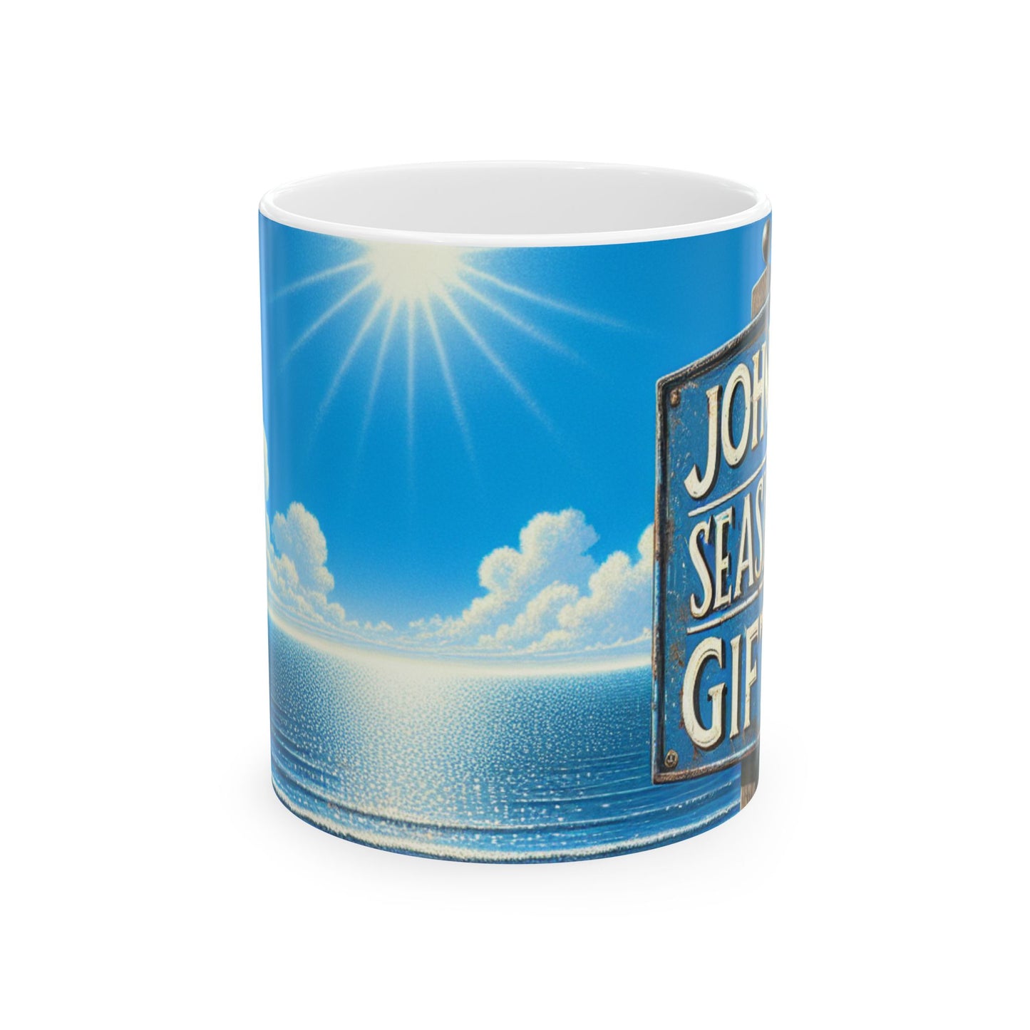 Beach Serenity Ceramic Mug - Perfect for Coastal Lovers