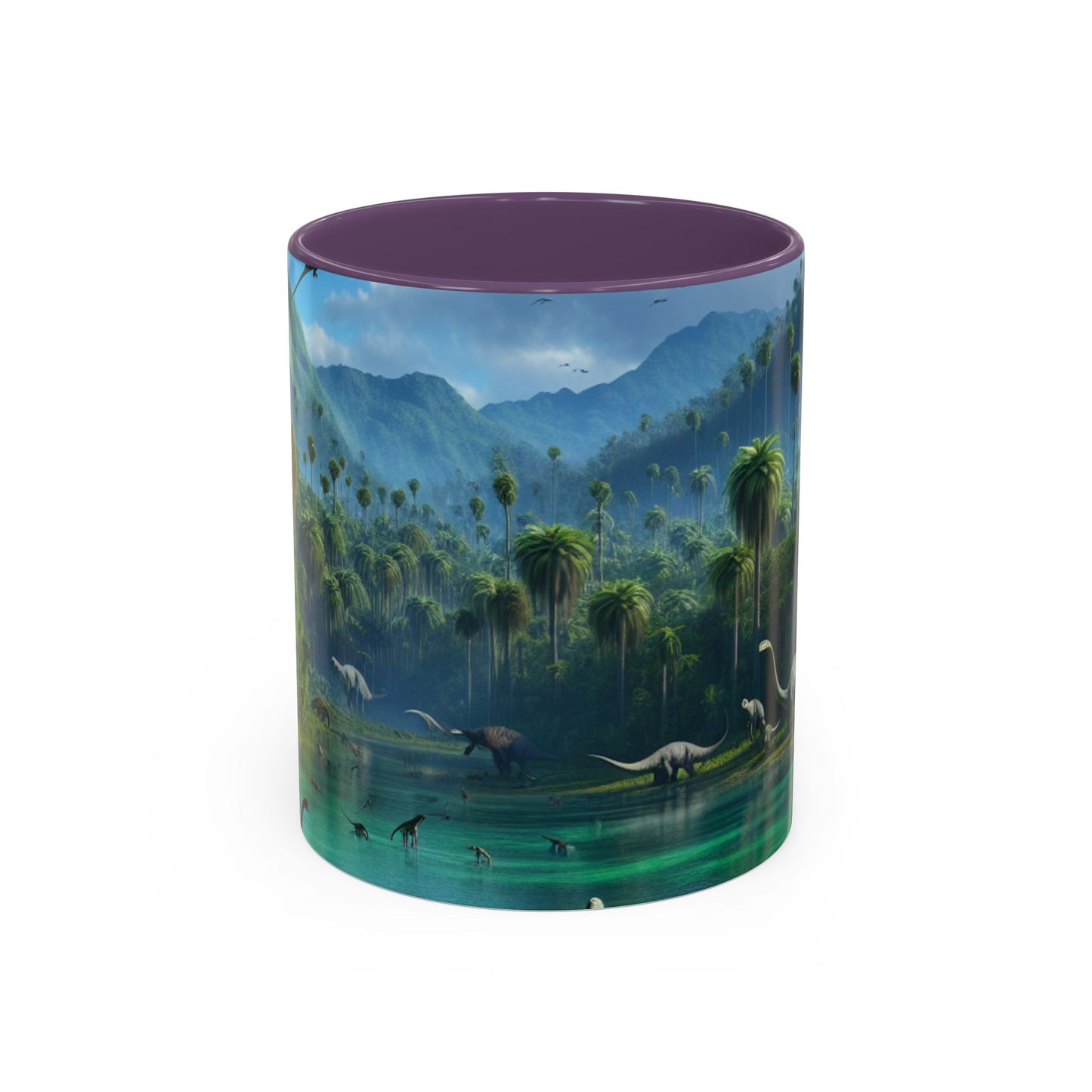 Dinosaur Adventure Coffee Mug - 11 & 15oz Multicolor Drinkware