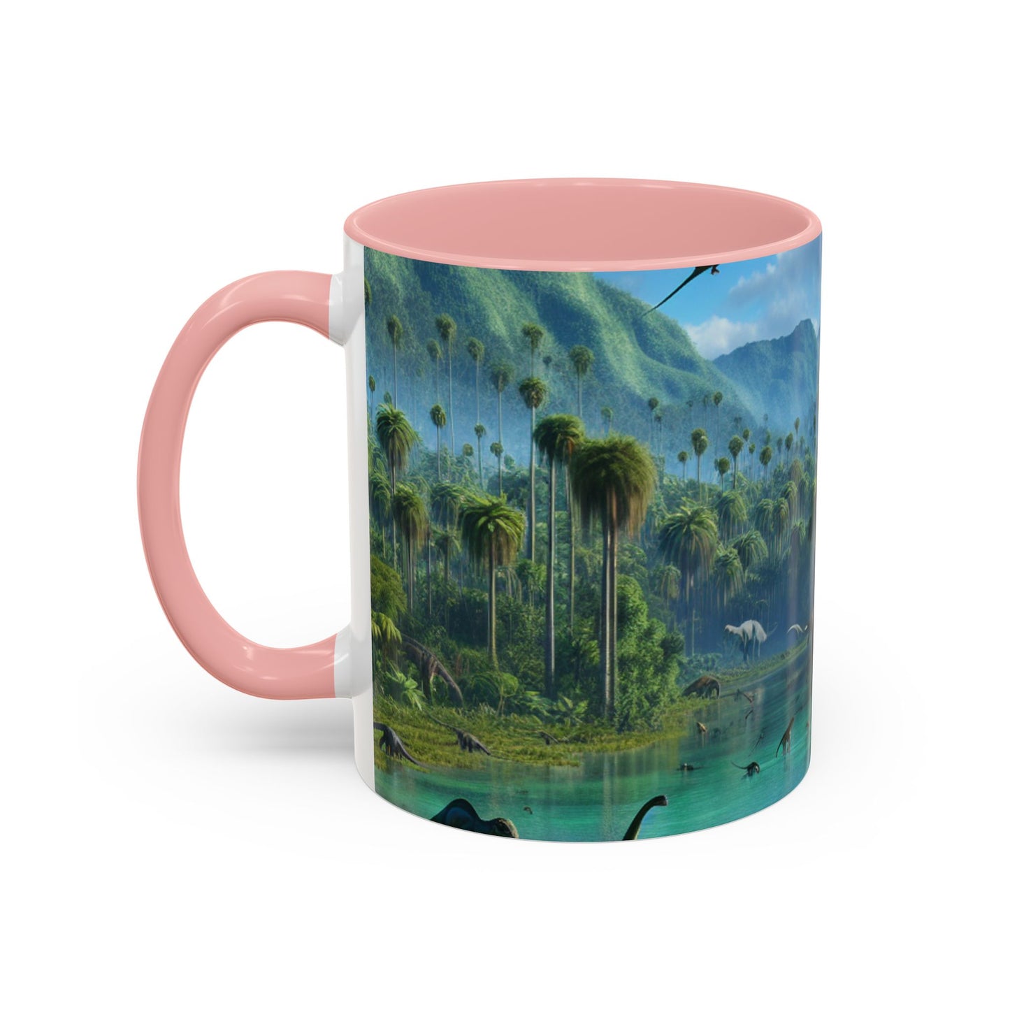 Dinosaur Adventure Coffee Mug - 11 & 15oz Multicolor Drinkware