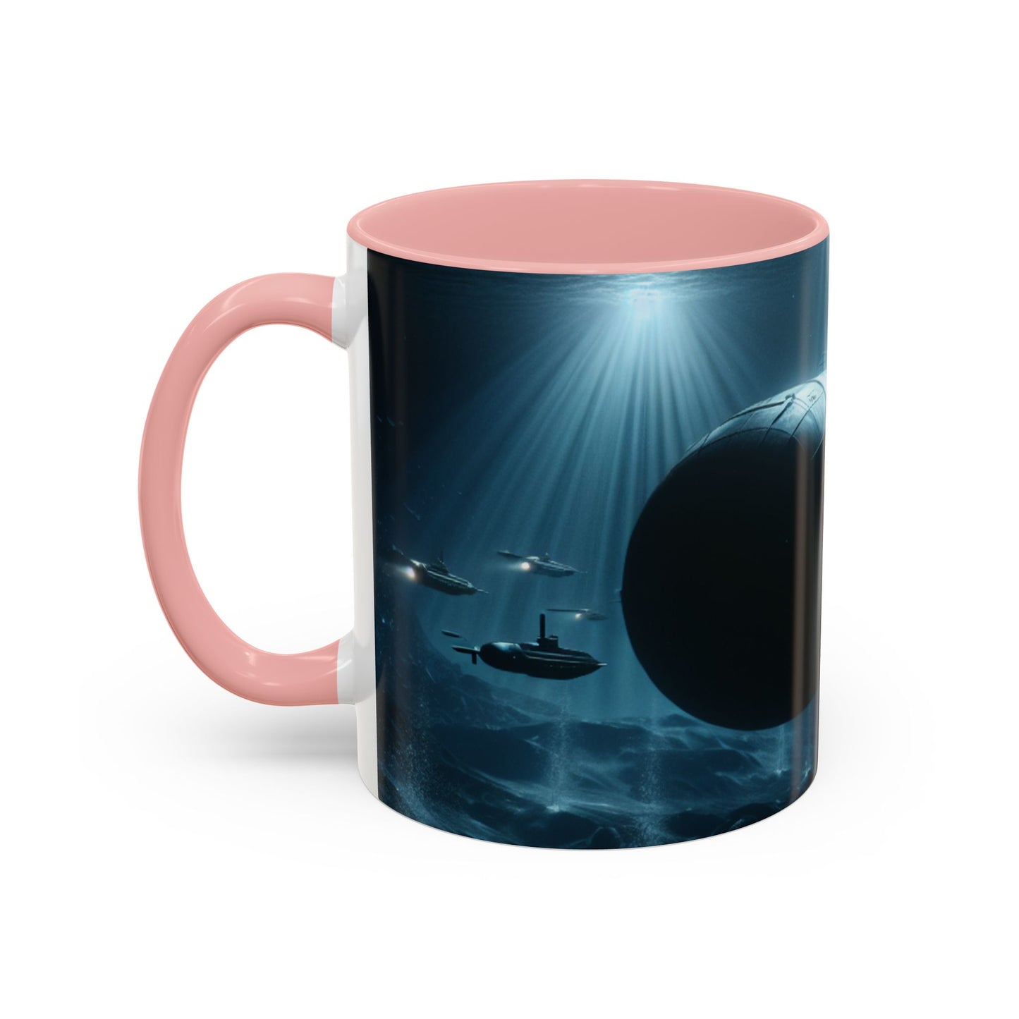 Deep-Sea Adventure Coffee Mug - Ocean Submarine Design