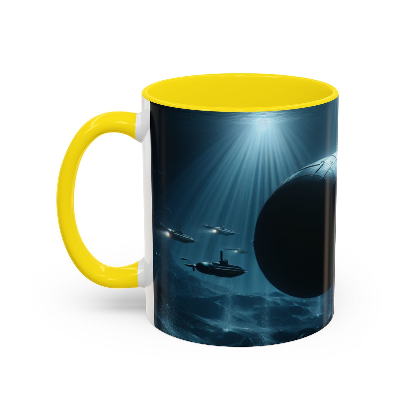 Deep-Sea Adventure Coffee Mug - Ocean Submarine Design