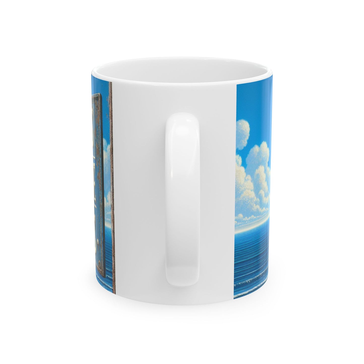 Beach Serenity Ceramic Mug - Perfect for Coastal Lovers