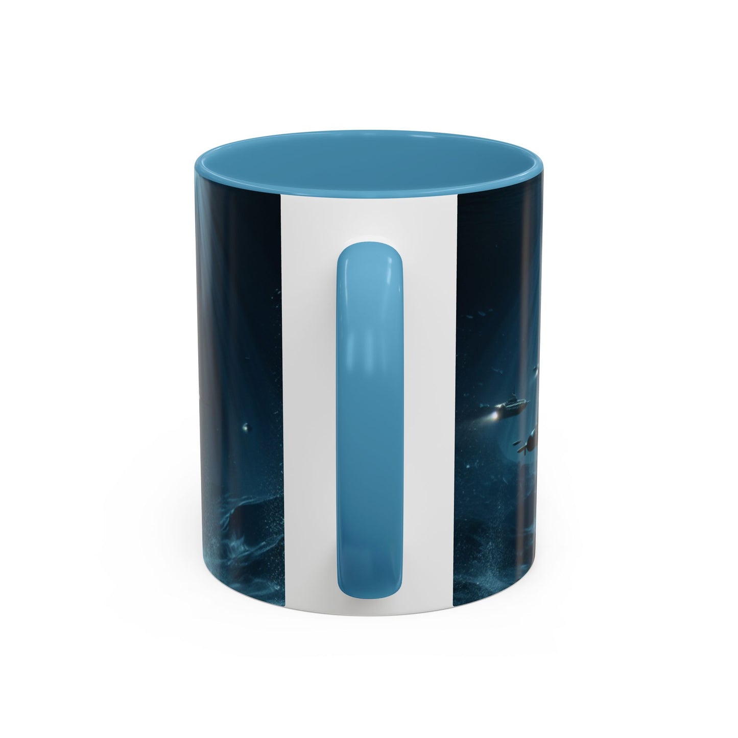 Deep-Sea Adventure Coffee Mug - Ocean Submarine Design