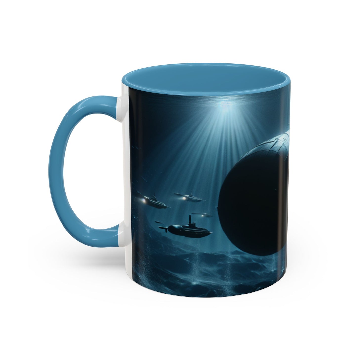 Deep-Sea Adventure Coffee Mug - Ocean Submarine Design
