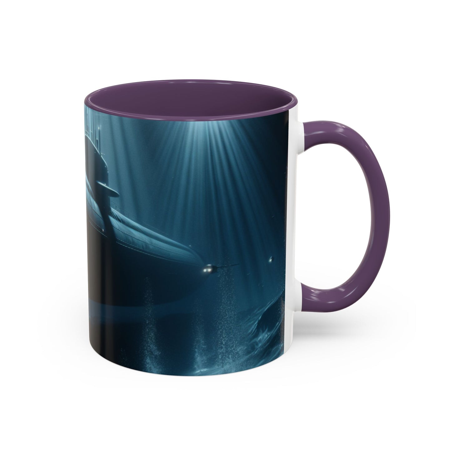Deep-Sea Adventure Coffee Mug - Ocean Submarine Design