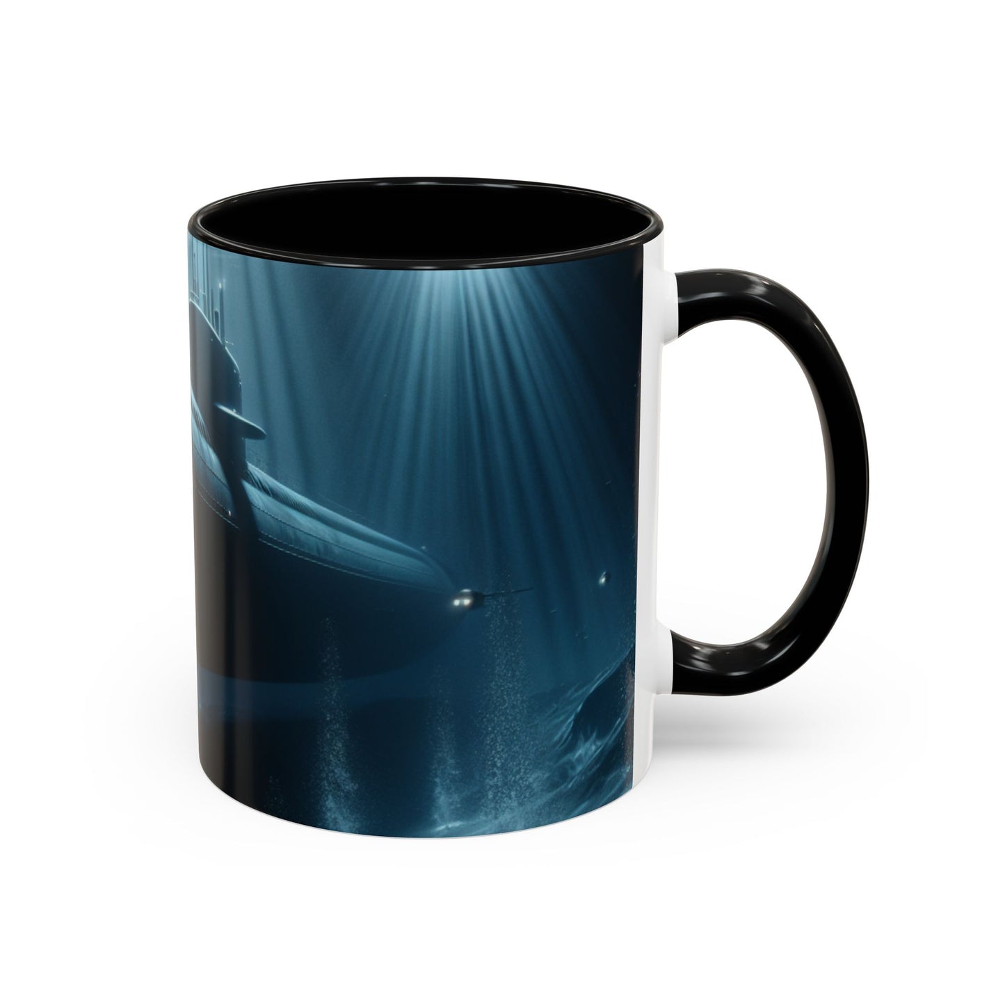 Deep-Sea Adventure Coffee Mug - Ocean Submarine Design