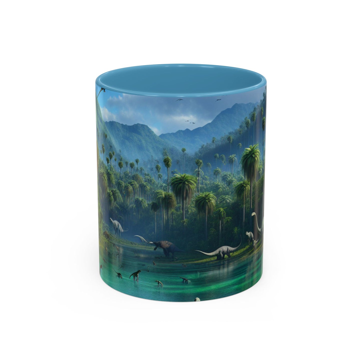 Dinosaur Adventure Coffee Mug - 11 & 15oz Multicolor Drinkware