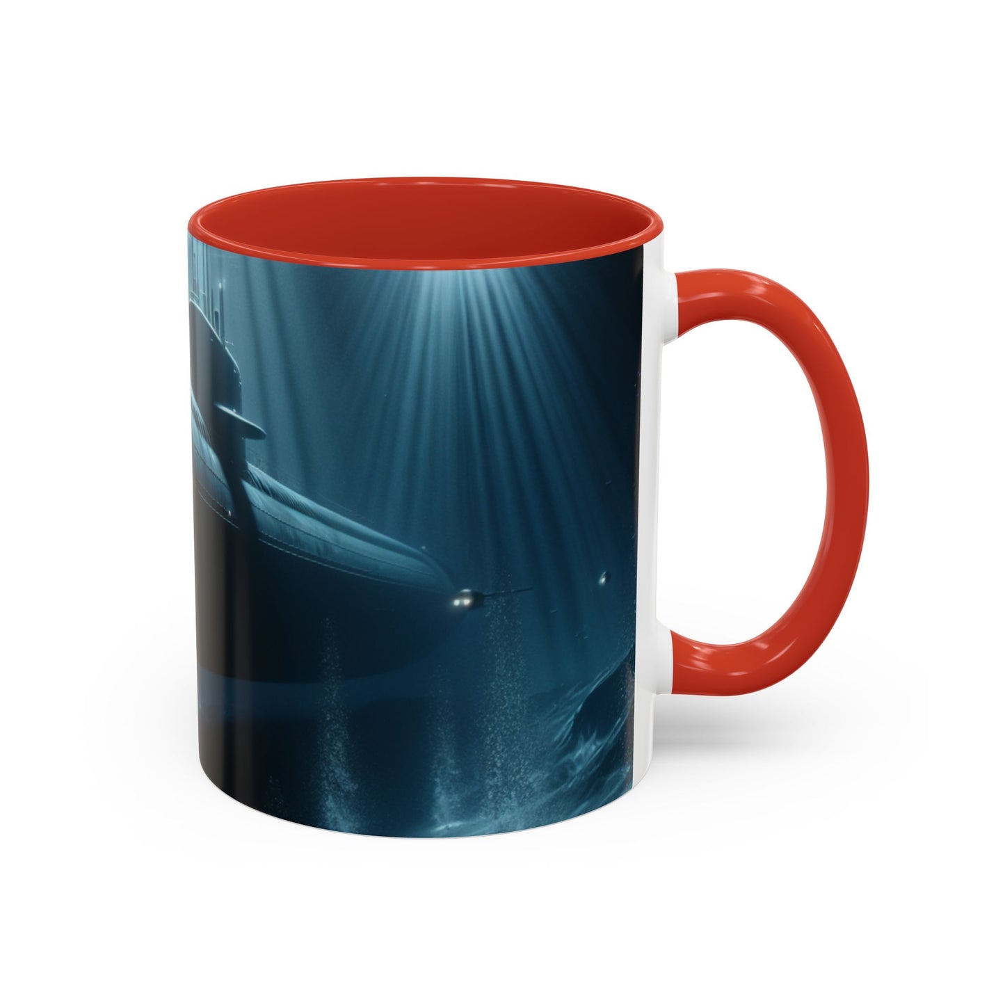 Deep-Sea Adventure Coffee Mug - Ocean Submarine Design