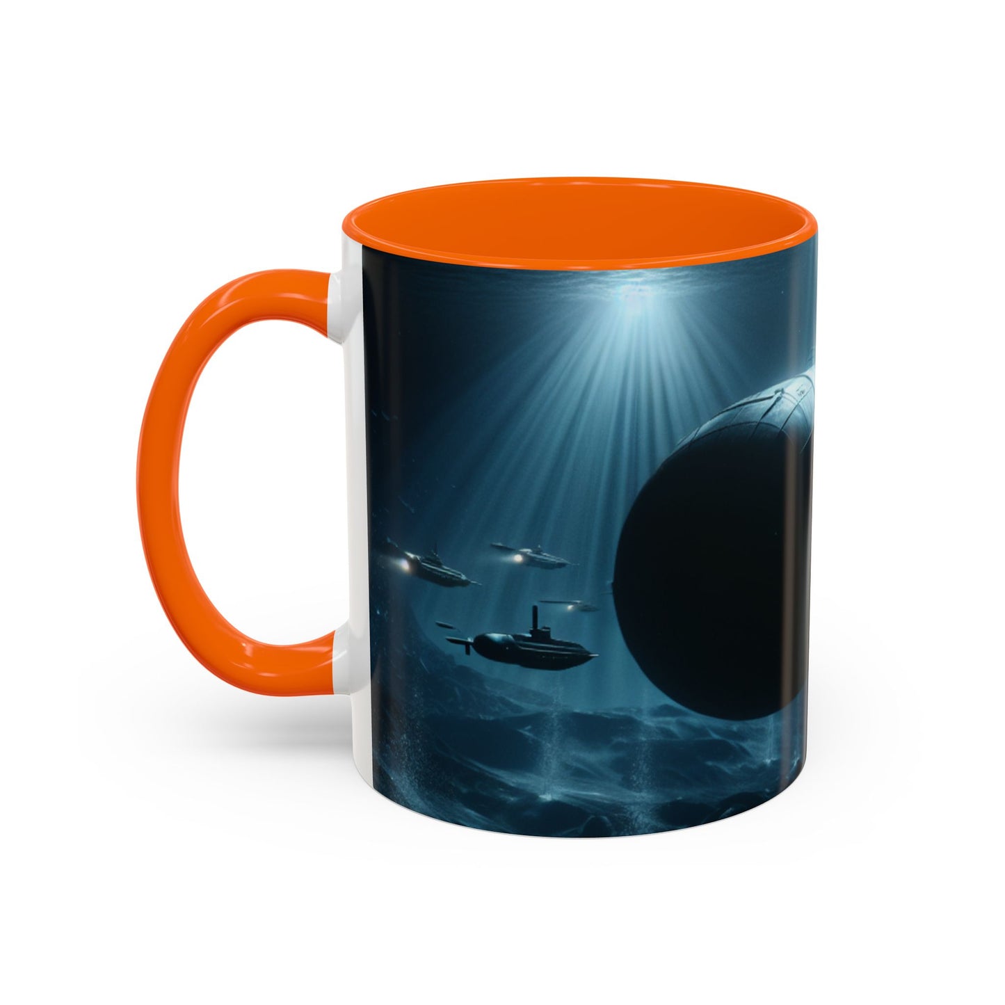Deep-Sea Adventure Coffee Mug - Ocean Submarine Design