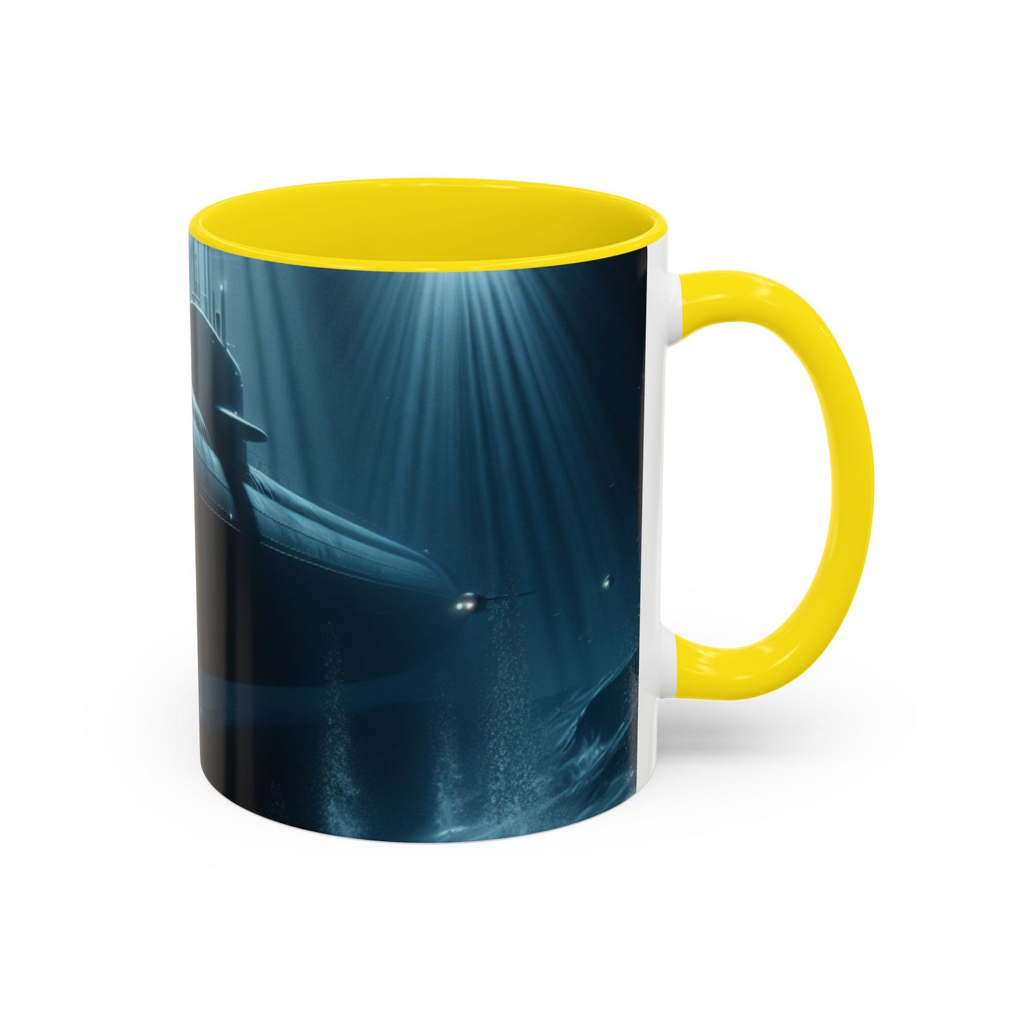 Deep-Sea Adventure Coffee Mug - Ocean Submarine Design