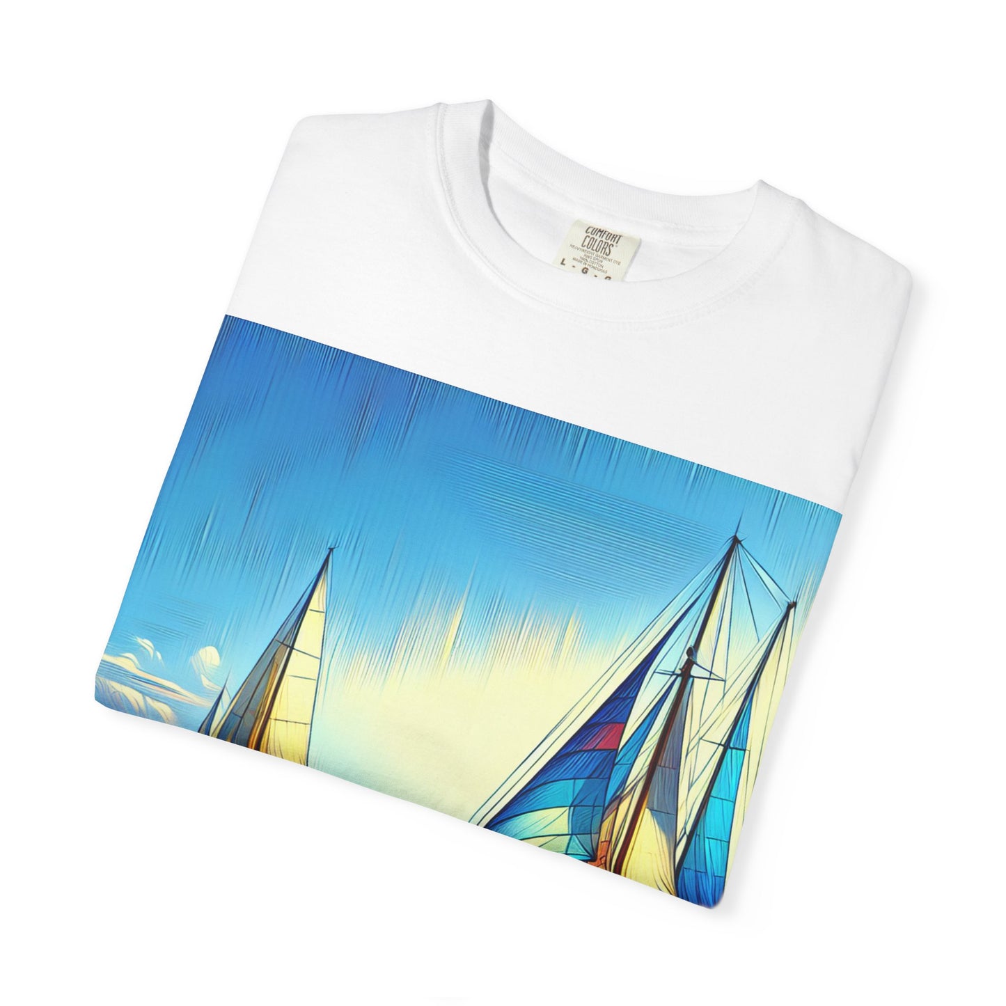Sailing Adventure Unisex Garment-Dyed T-shirt