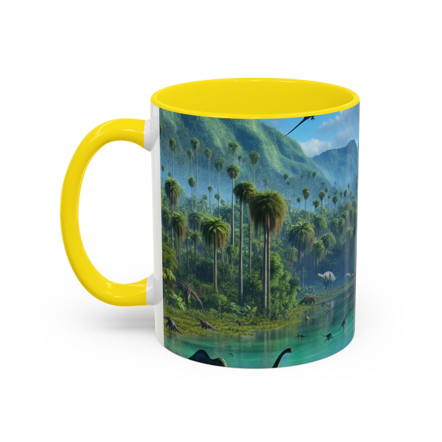 Dinosaur Adventure Coffee Mug - 11 & 15oz Multicolor Drinkware