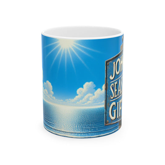 Beach Serenity Ceramic Mug - Perfect for Coastal Lovers