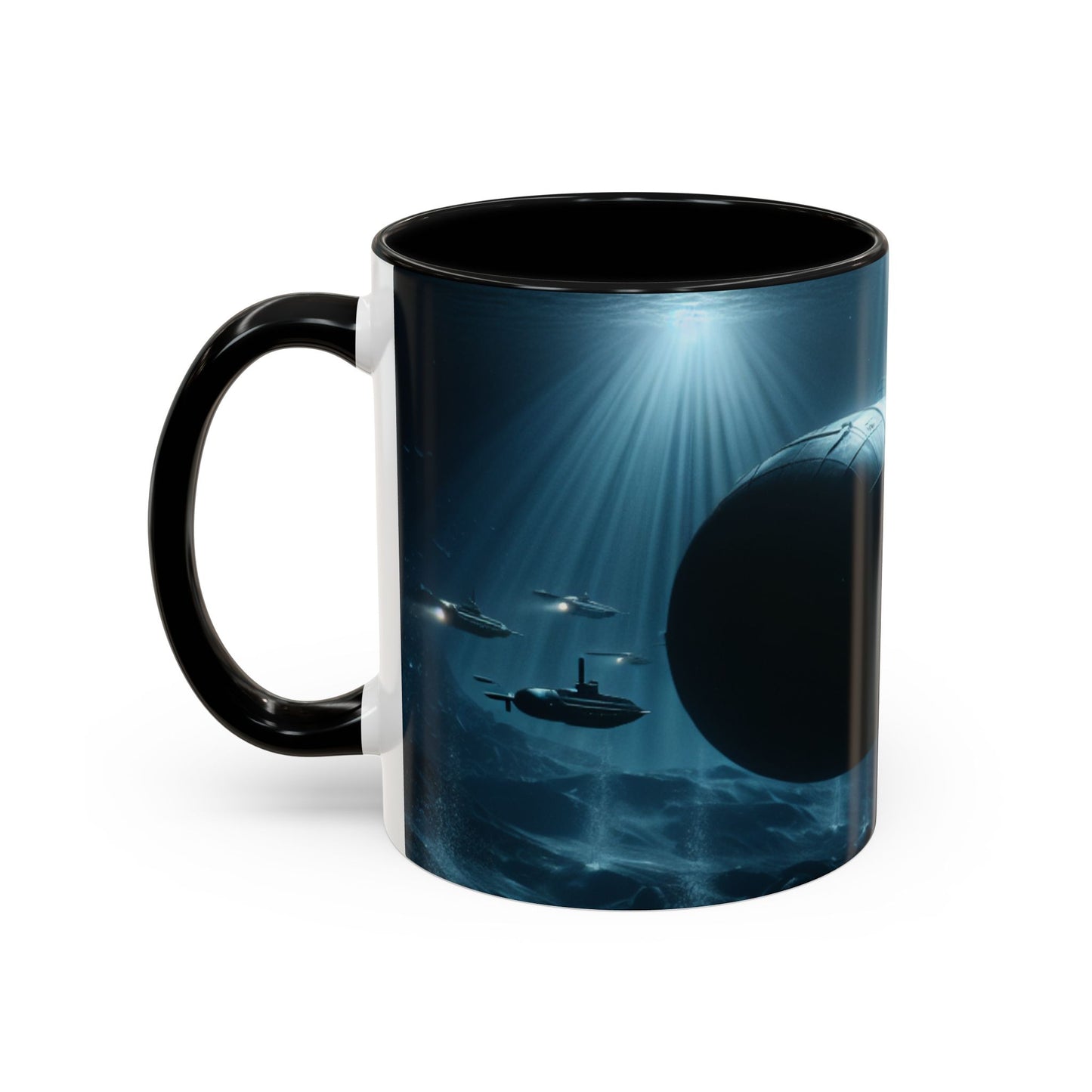 Deep-Sea Adventure Coffee Mug - Ocean Submarine Design