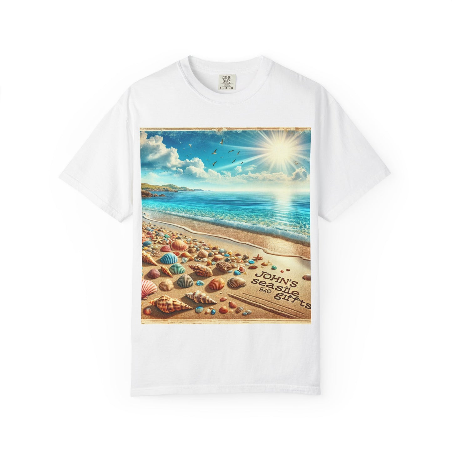 Personalized Beach T-Shirt - Custom Summer Vibes