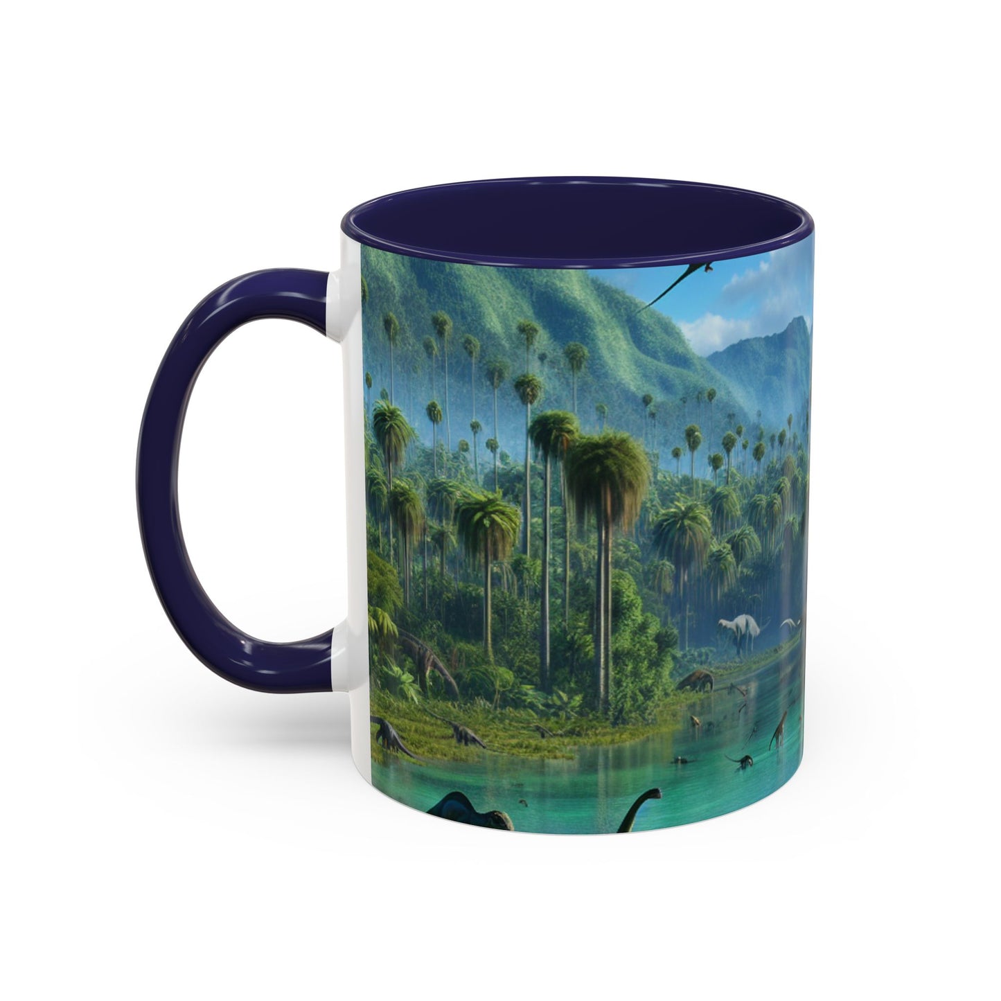 Dinosaur Adventure Coffee Mug - 11 & 15oz Multicolor Drinkware