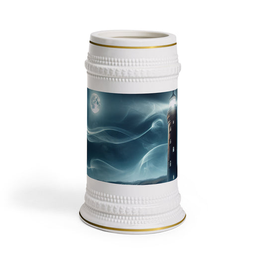 Celestial Night Beer Stein Mug - Unique Decorative Drinkware for Stargazers