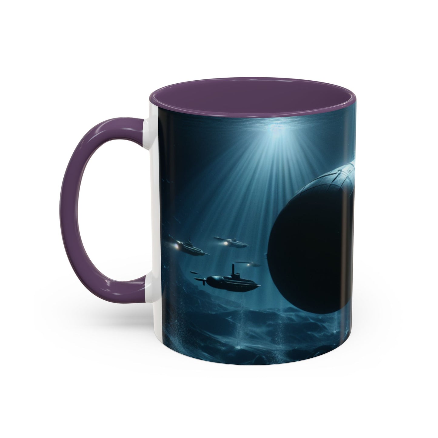 Deep-Sea Adventure Coffee Mug - Ocean Submarine Design