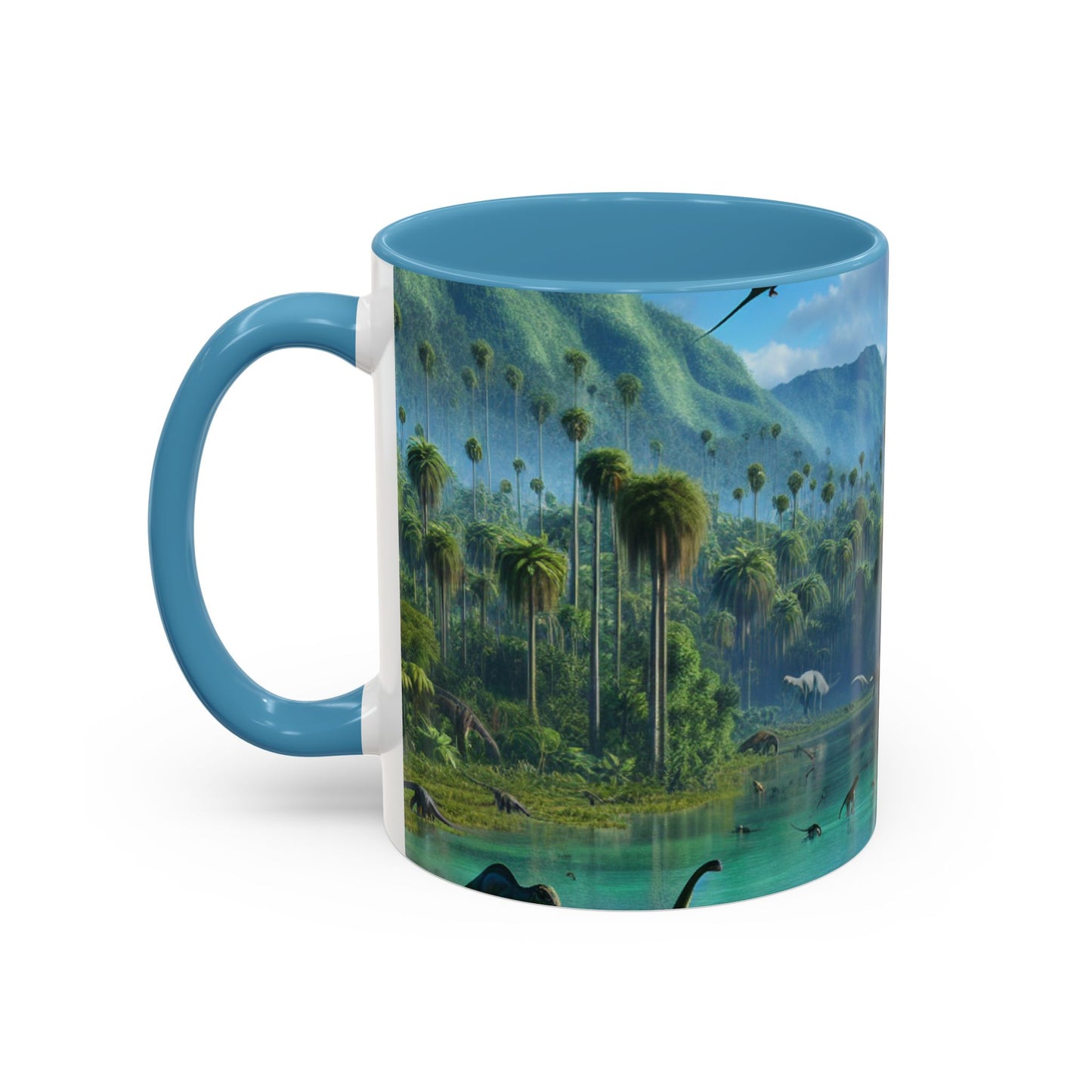 Dinosaur Adventure Coffee Mug - 11 & 15oz Multicolor Drinkware