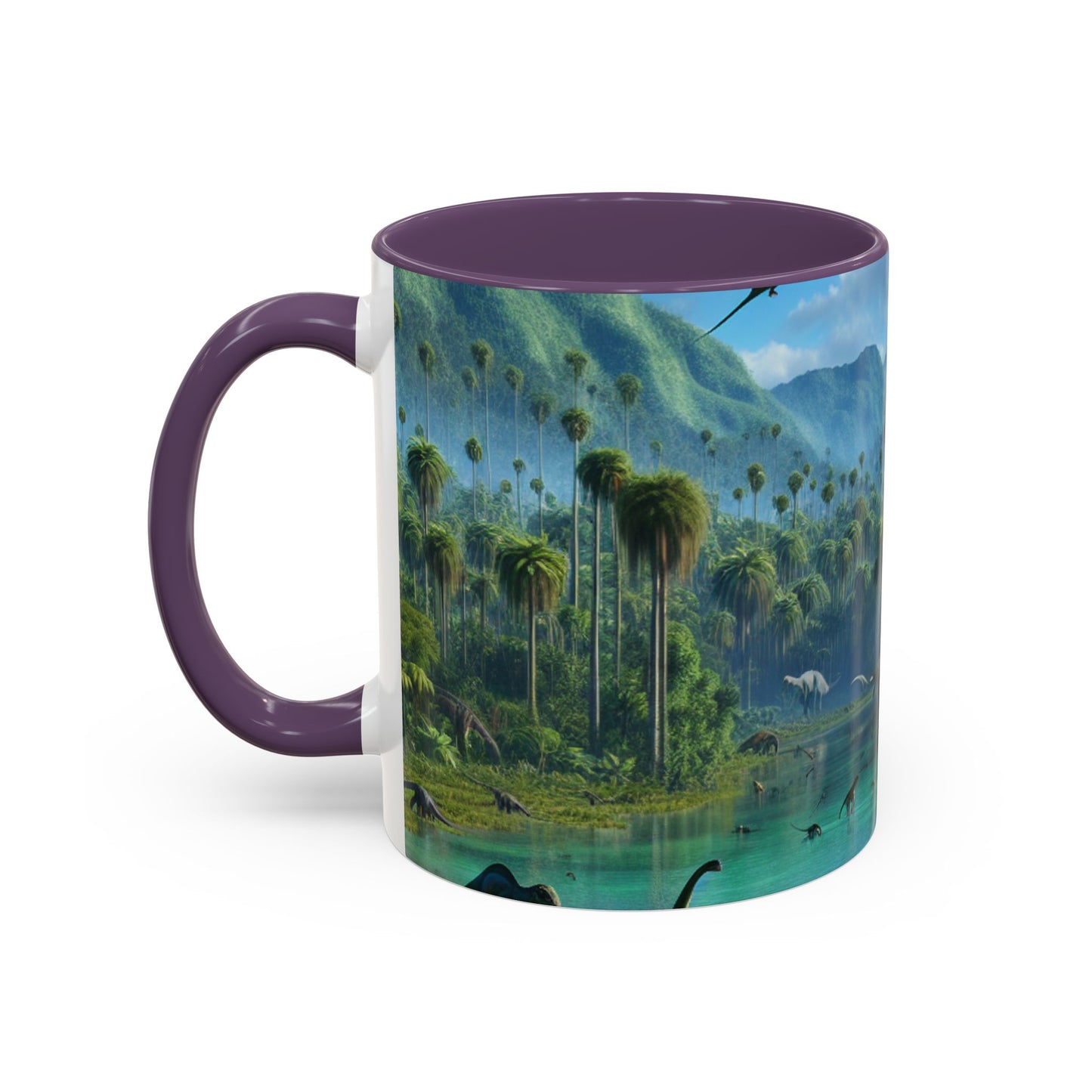 Dinosaur Adventure Coffee Mug - 11 & 15oz Multicolor Drinkware