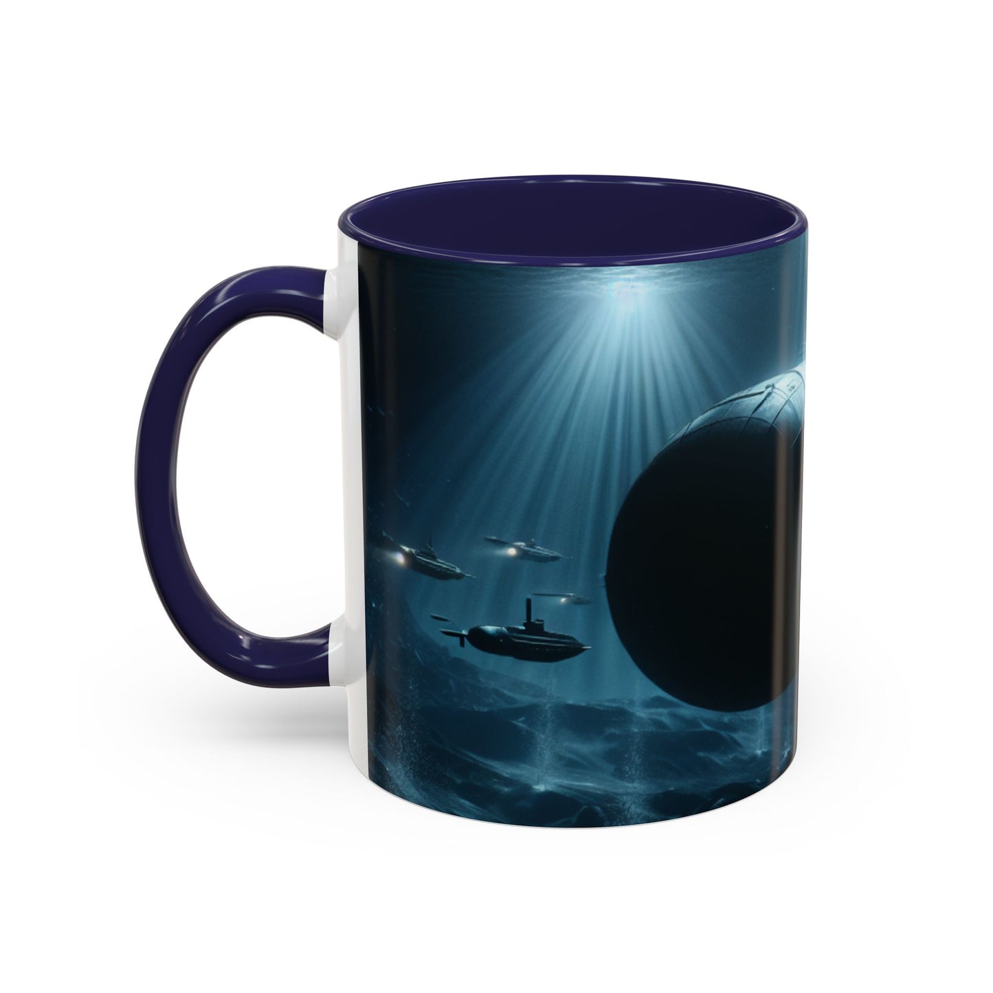 Deep-Sea Adventure Coffee Mug - Ocean Submarine Design