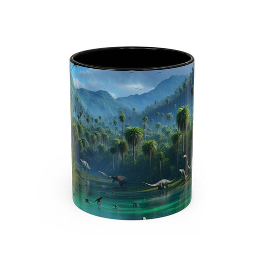 Dinosaur Adventure Coffee Mug - 11 & 15oz Multicolor Drinkware