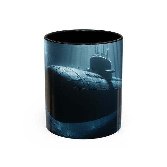 Deep-Sea Adventure Coffee Mug - Ocean Submarine Design