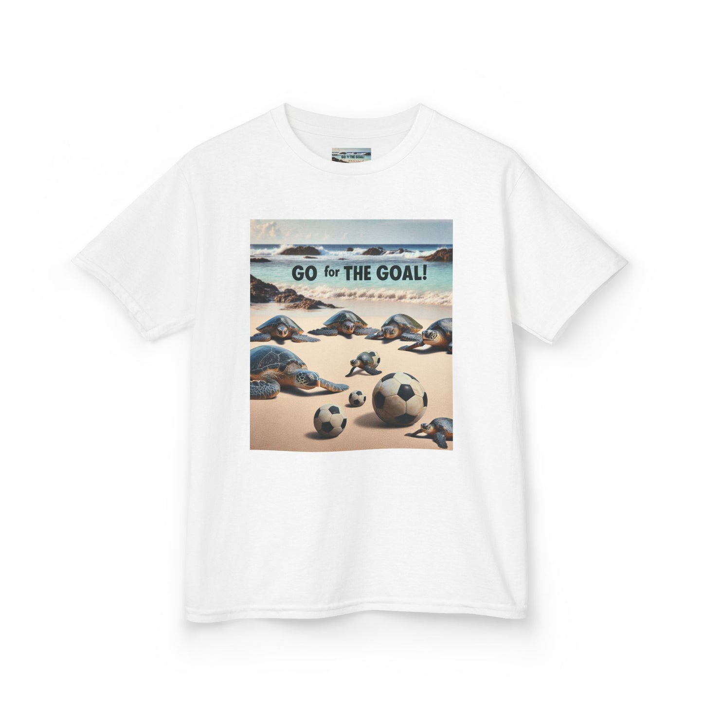 Kids Soccer Tee - "Go for THE GOAL!"