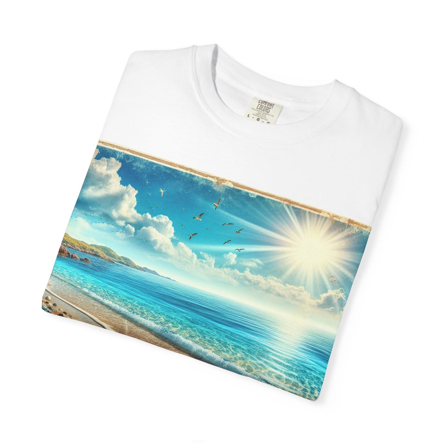 Personalized Beach T-Shirt - Custom Summer Vibes